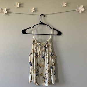 Floral, Flowy top